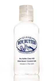 Boy Butter Clear H2O 4 Oz