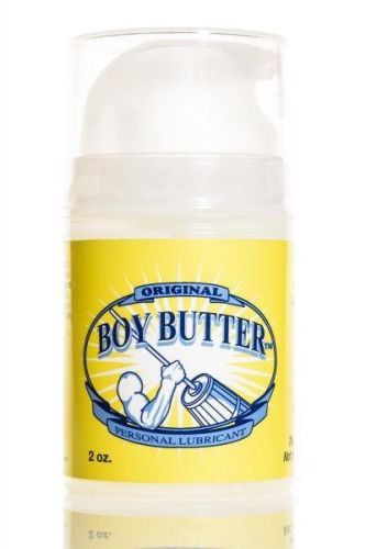 Boy Butter Original Oil Based Lube Mini Pump 2oz Boy Butter Original Oil Based Lube Mini Pump 2oz
